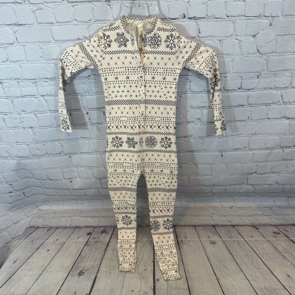 Skims Snowflake Pattern Girl’s Romper